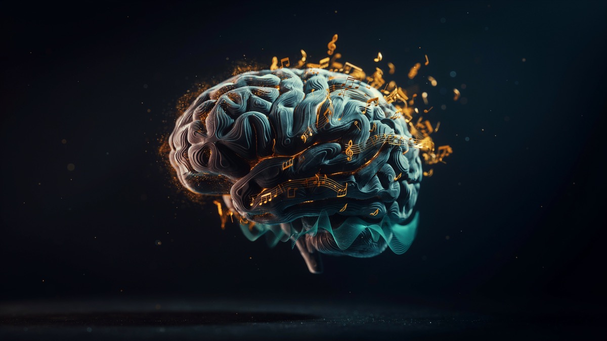 Gehirn und Musik — Neurowissenschaft visualisiert