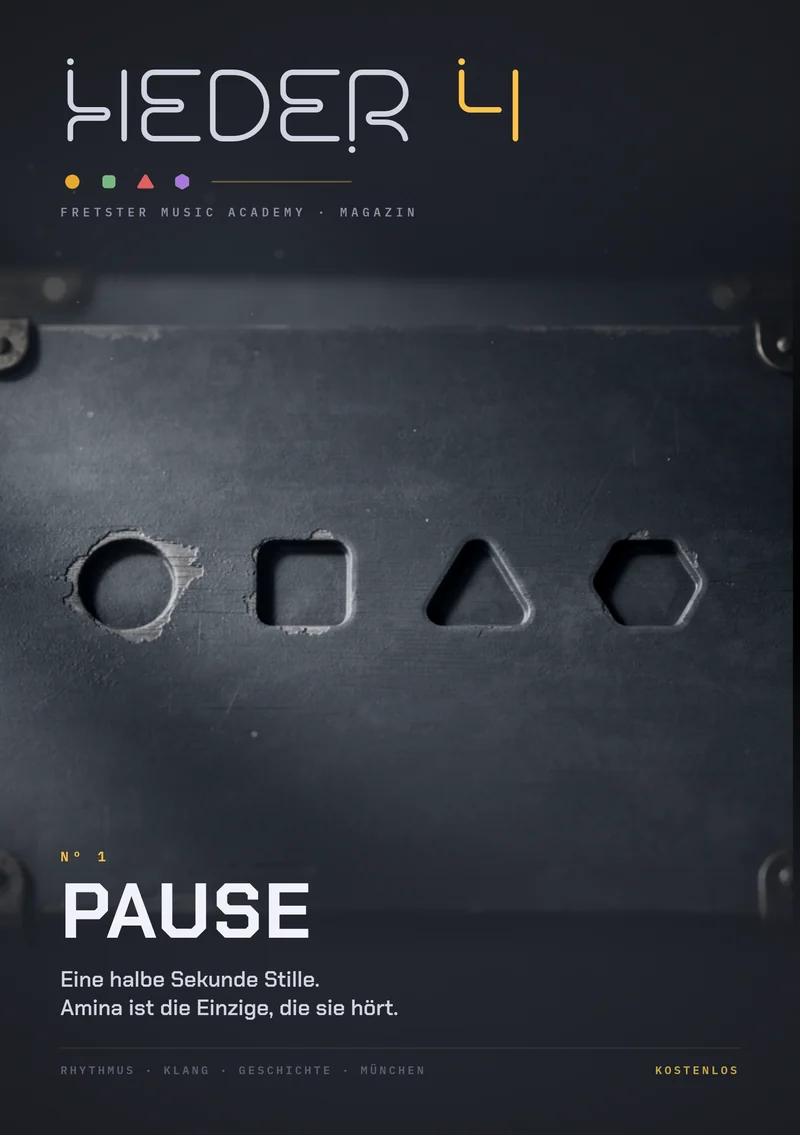 Cover von HEDER 4, Ausgabe Nº1 „Pause“