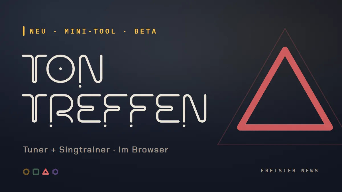 Neu: Stimmgerät und Singtrainer im Browser